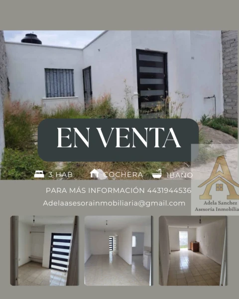 Casa en venta en fraccionamiento nueva aldea 