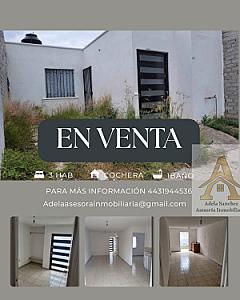 Casa en venta en fraccionamiento nueva aldea 